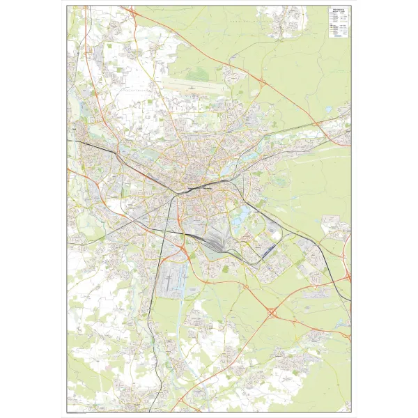 Stadtplan von Nürnberg