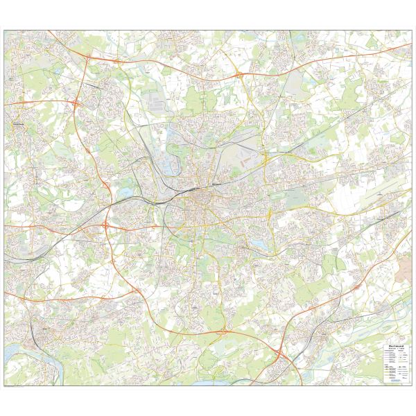 Stadtplan von Dortmund