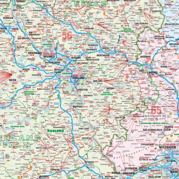 PLZ5 in der Detailansicht