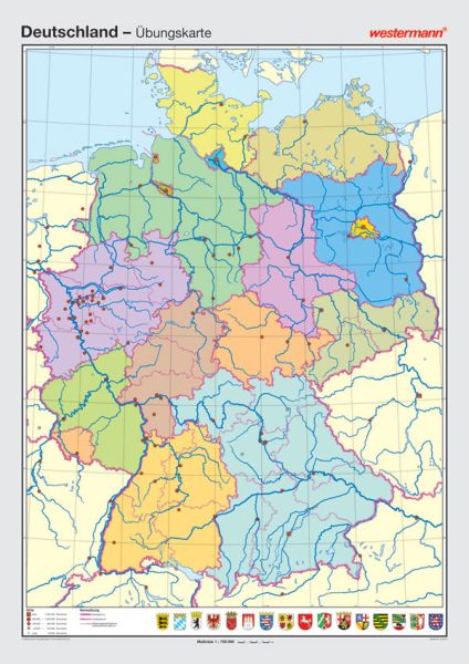 Deutschland Gesamt als stumme Karte