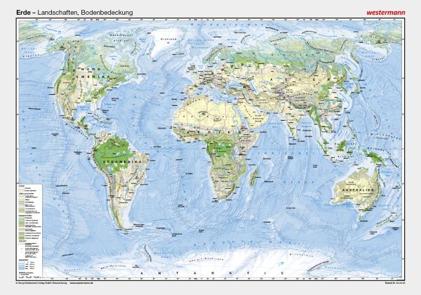 Die Erde - Landschaften, Bodenbedeckung